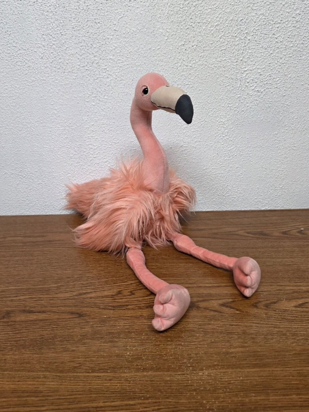 Plush Retired Jellycat Rosario the Flamingo 22" Tall Pink Stuffed Animal